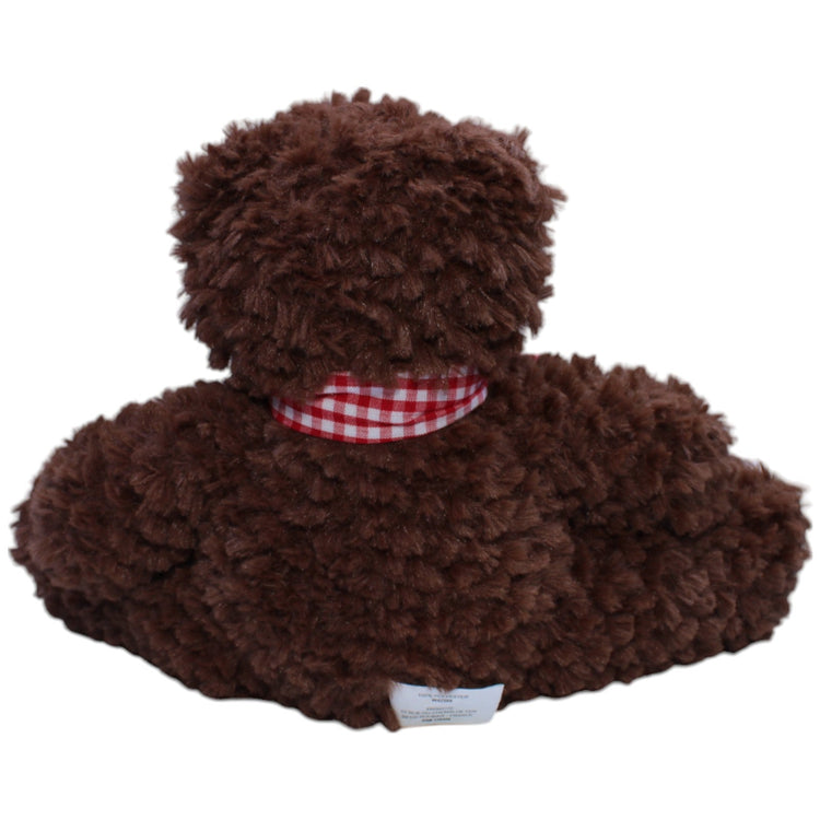 12311134 Primatis Teddybär mit kariertem Schal Kuscheltier Kumpel Leo Bär Gebraucht Teddy