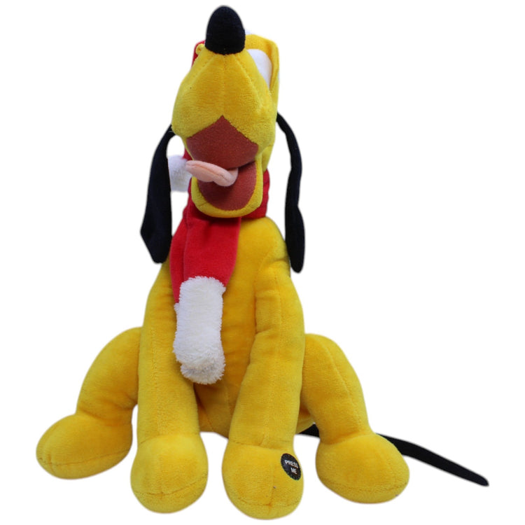 12311136 Sambro Disney Pluto mit Weihnachts - Sound Kuscheltier Kumpel Leo Gebraucht Hund