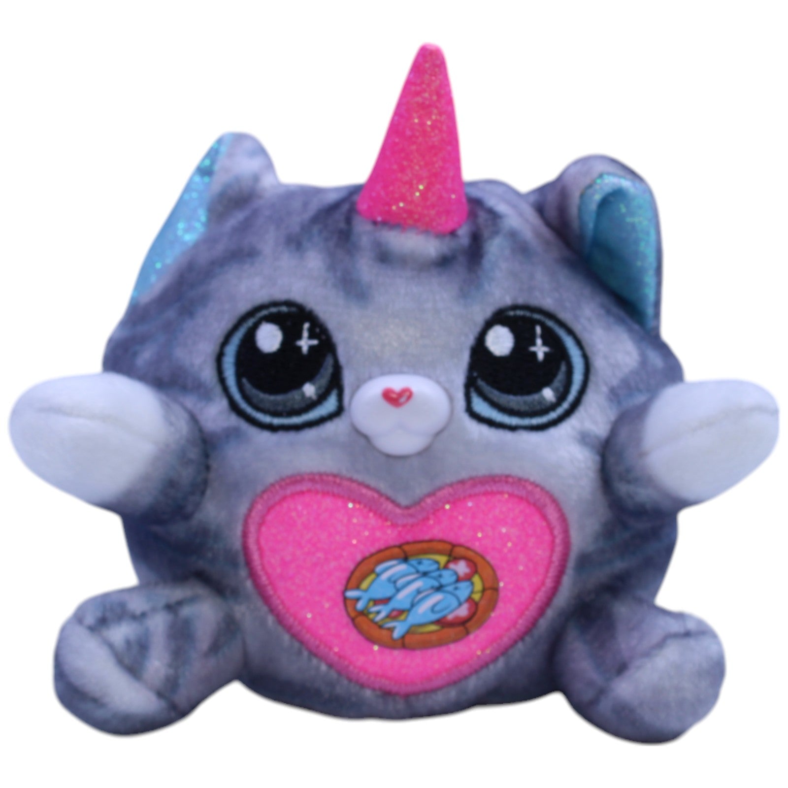 12311137 Zuru Rainbocorns Kittycorn Surprise, Katze Nori Kuscheltier Kumpel Leo Einhorn Fantasy Gebraucht