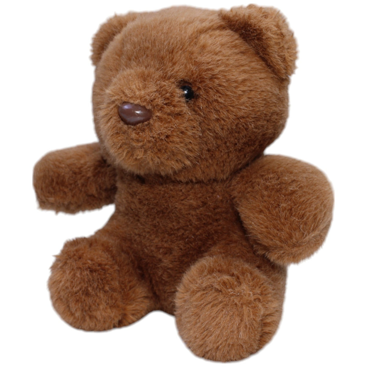12311158 Unbekannt Dunkelbrauner Bär, sitzend Kuscheltier Kumpel Leo Bär Gebraucht Teddy
