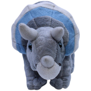 12311175 Wild Republic Triceratops, grau Kuscheltier Kumpel Leo Dino Dinosaurier Gebraucht