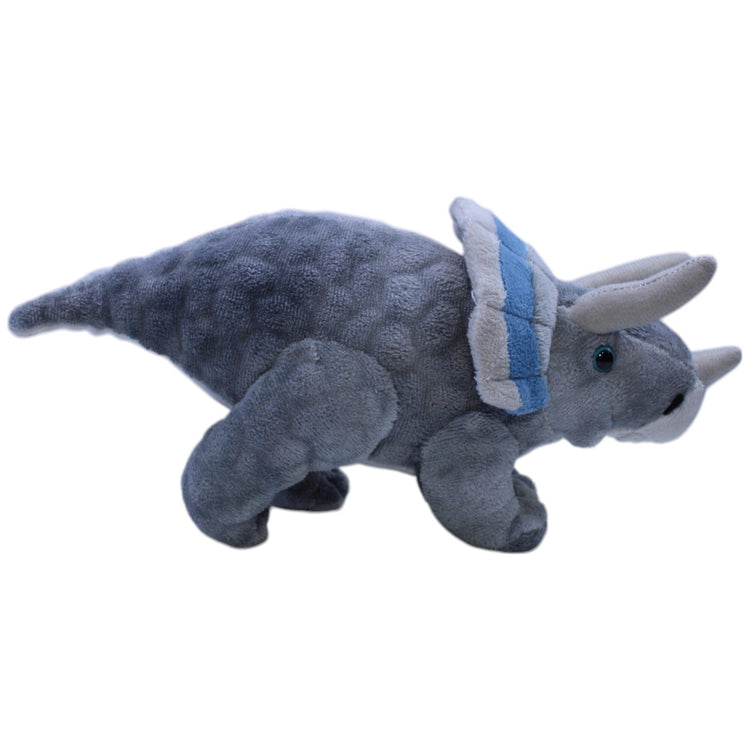 12311175 Wild Republic Triceratops, grau Kuscheltier Kumpel Leo Dino Dinosaurier Gebraucht