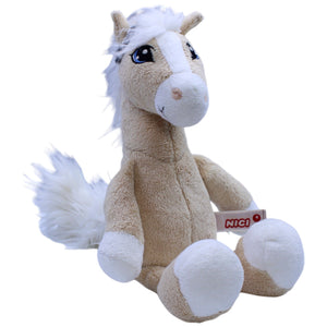 12311180 NICI Soulmates, beiges Schlenker Pferd Diamond Kuscheltier Kumpel Leo Gebraucht Pony