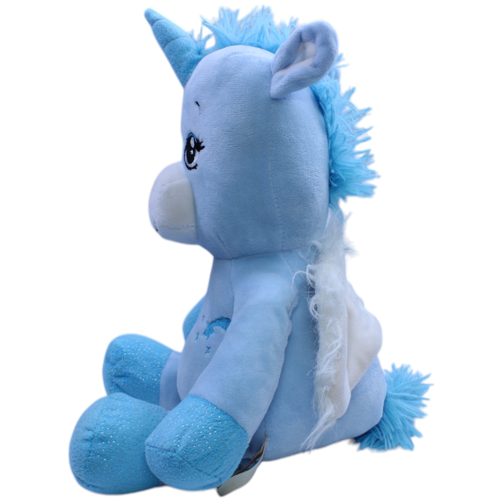 12311196 Morgenroth XL Blaues Einhorn mit Flügeln Kuscheltier Kumpel Leo Gebraucht