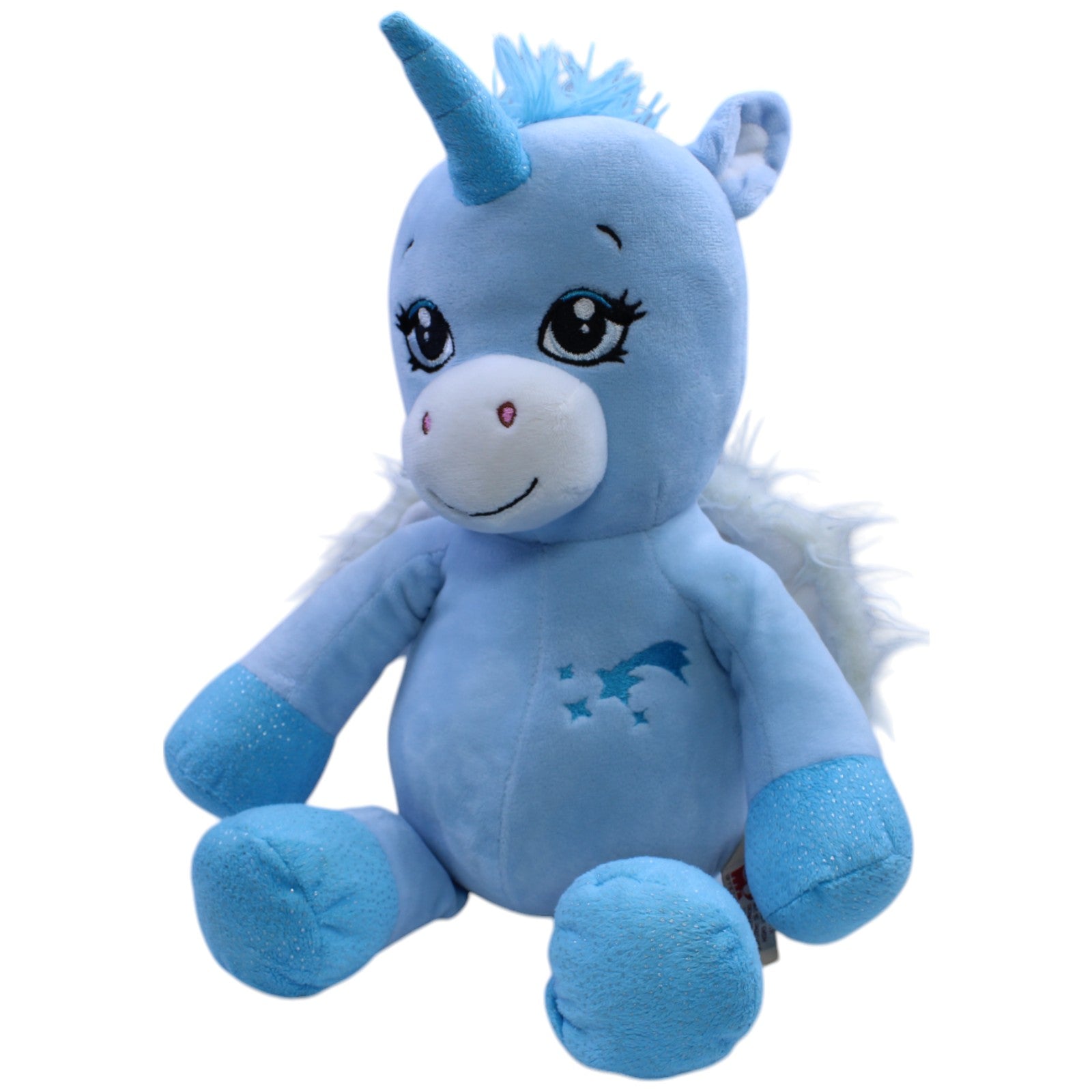 12311196 Morgenroth XL Blaues Einhorn mit Flügeln Kuscheltier Kumpel Leo Gebraucht