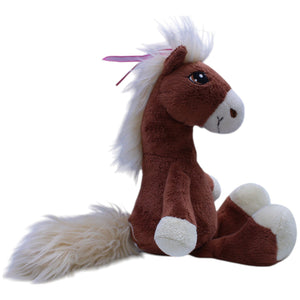 12311201 NICI Soulmates, braunes Pferd Velvet Kuscheltier Kumpel Leo Gebraucht Pony