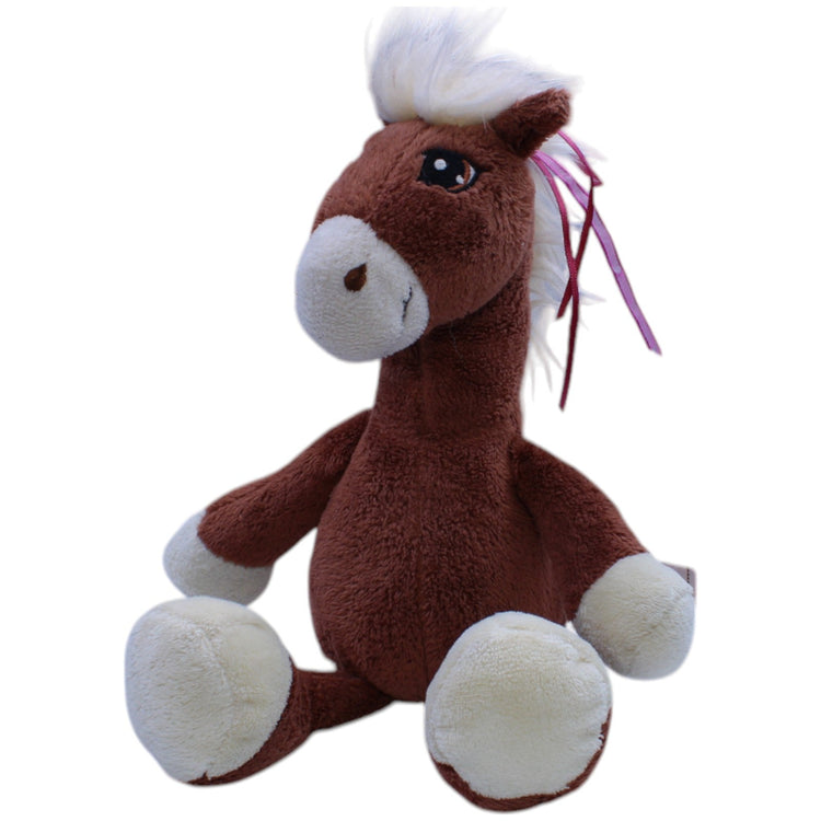 12311201 NICI Soulmates, braunes Pferd Velvet Kuscheltier Kumpel Leo Gebraucht Pony