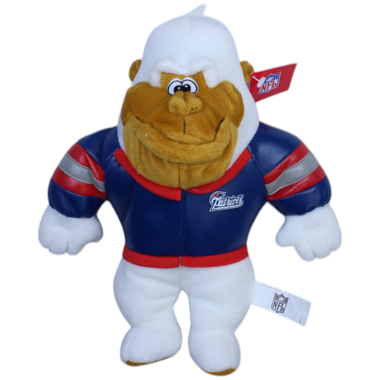 12311253 Play by Play Gorilla in New England Patriots Jacke Kuscheltier Kumpel Leo Affe neu NFL