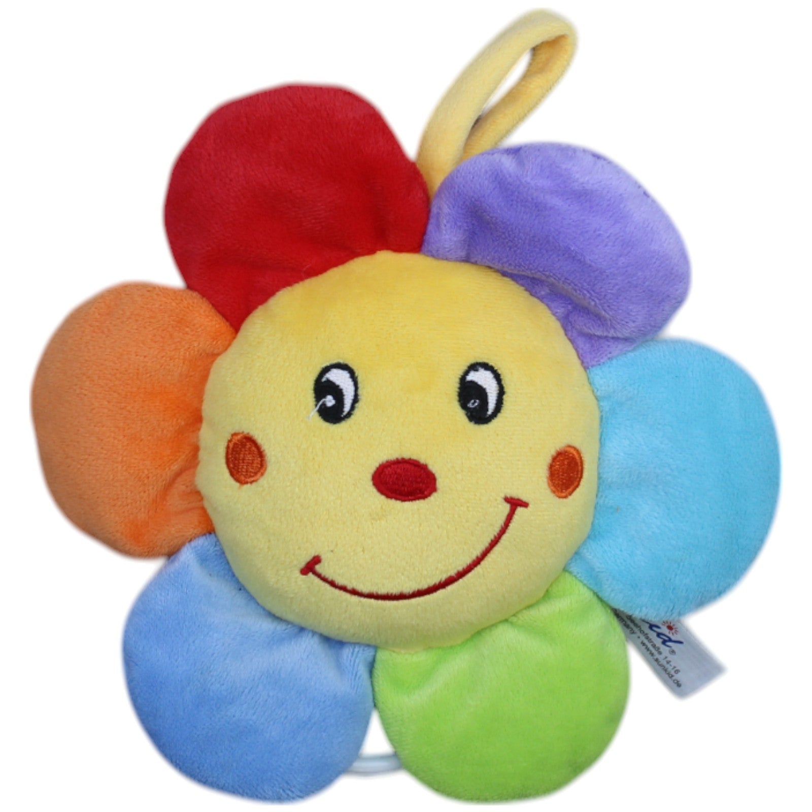 12311285 Sunkid Bunte Blume mit Aufhänger Spieluhr Kumpel Leo defekt