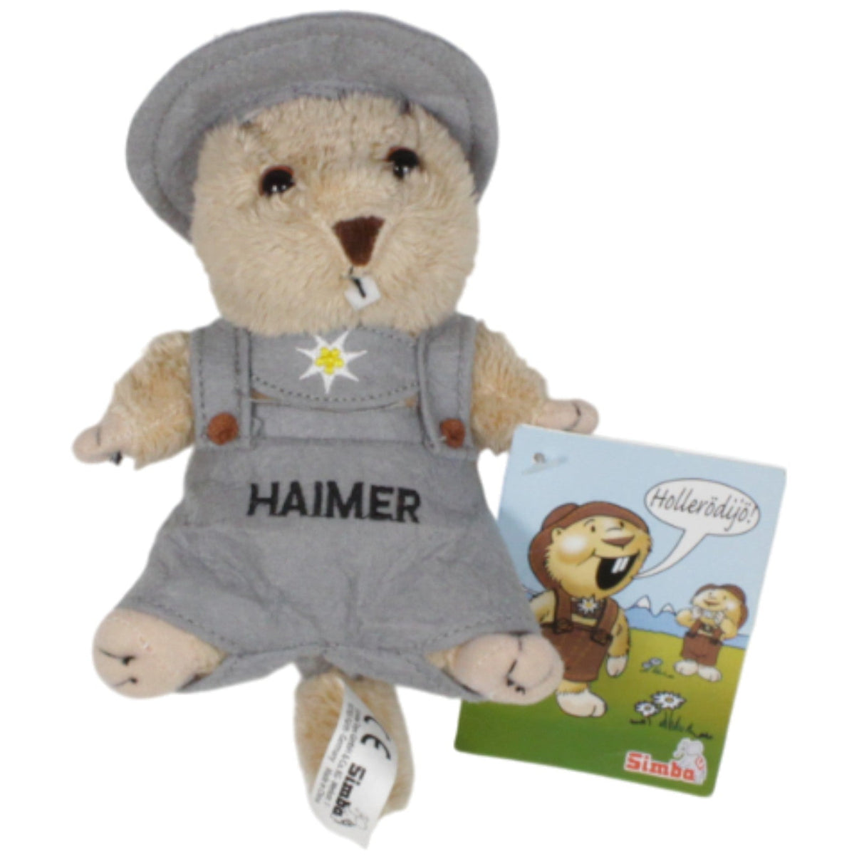 12311286 Simba Jodelbiber in Tracht mit Sound, HEIMER Kuscheltier Kumpel Leo 15cm Beige ebay - neu - stofftiere