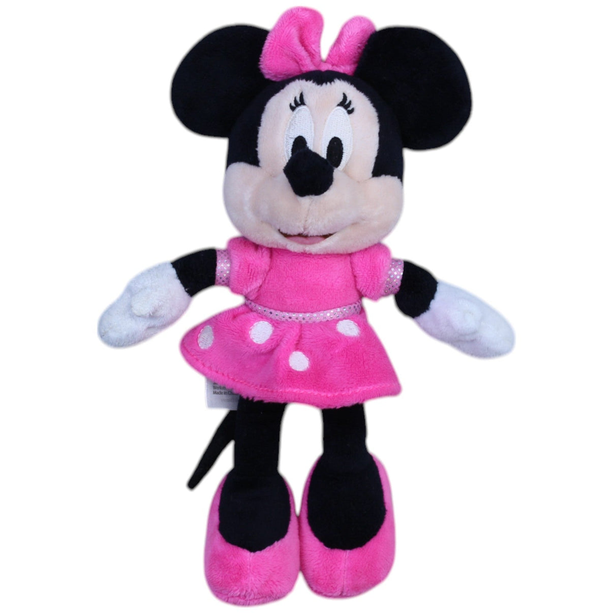 12311330 Simba Disney Minnie Maus im pinken Kleid Kuscheltier Kumpel Leo Gebraucht