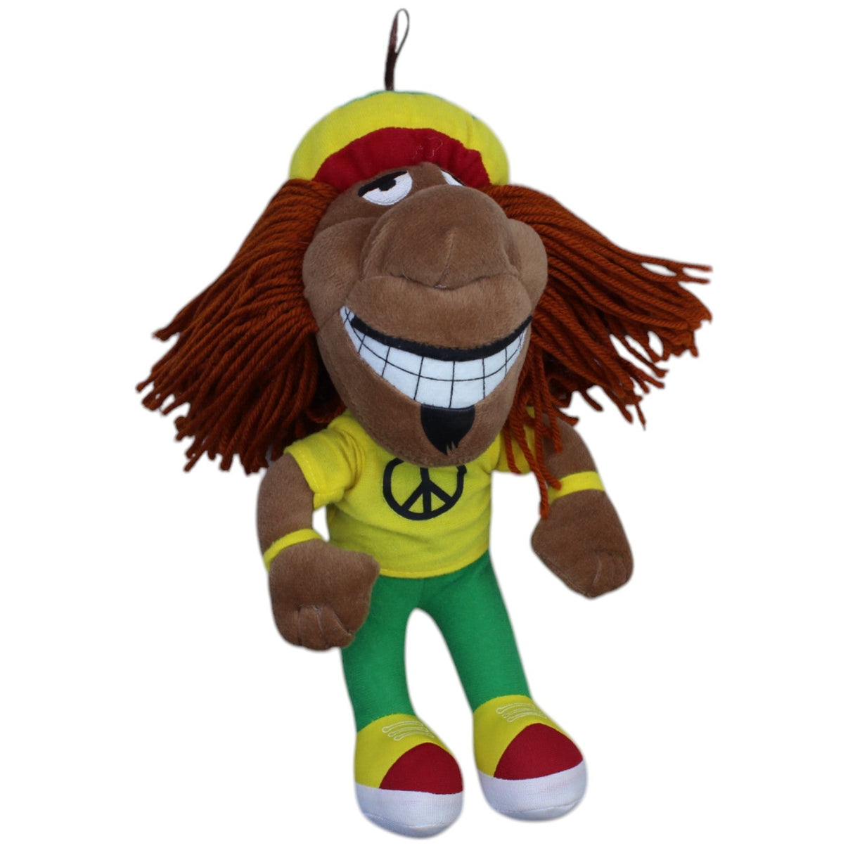 12311352 Struis Apeldoorn Hippie mit Rasta - Frisur Plüschfigur Kumpel Leo Gebraucht