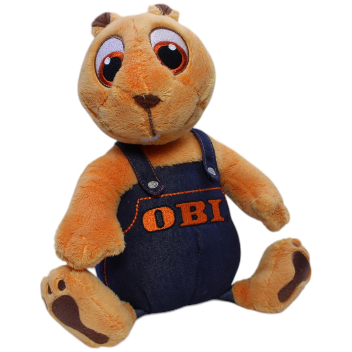 12311378 Trudi Maskottchen, OBI Biber Kuscheltier Kumpel Leo Gebraucht