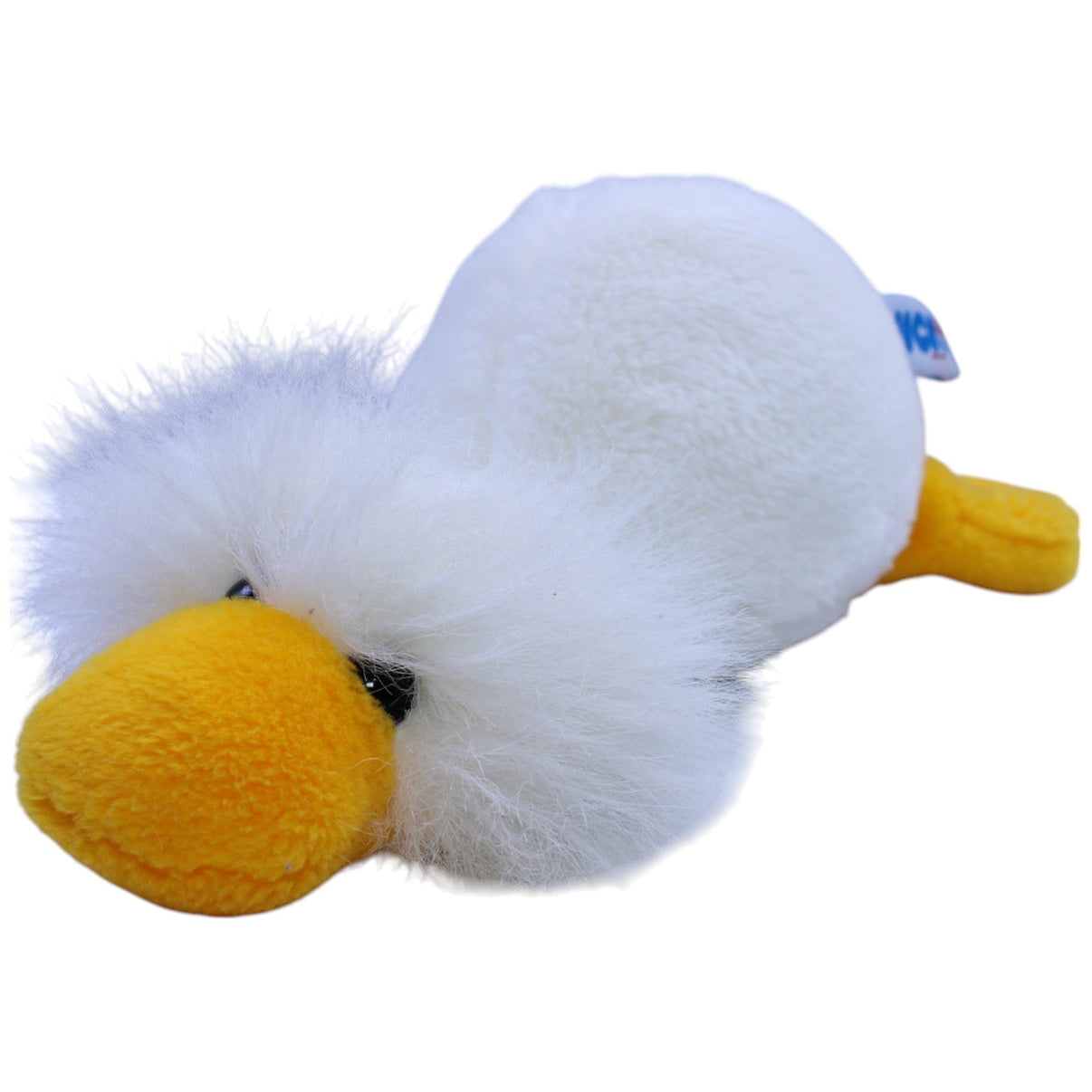 12311390 NICI Weiße Ente, liegend Kuscheltier Kumpel Leo Gebraucht