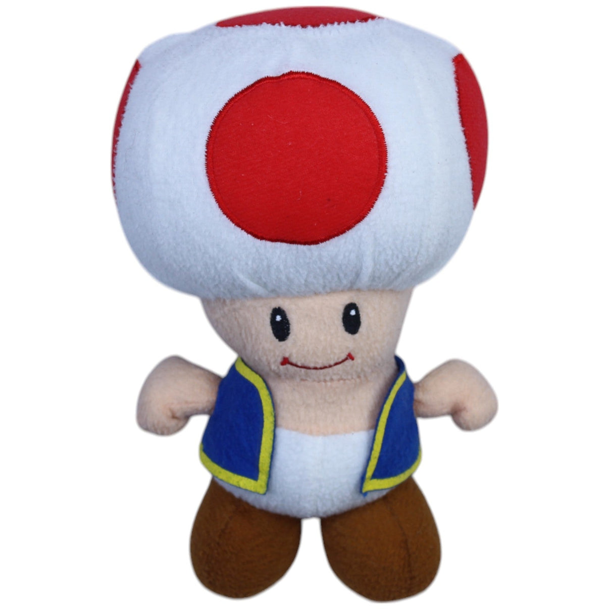 12311395 Unbekannt Toad aus Super Mario Plüschfigur Kumpel Leo Gebraucht Nintendo