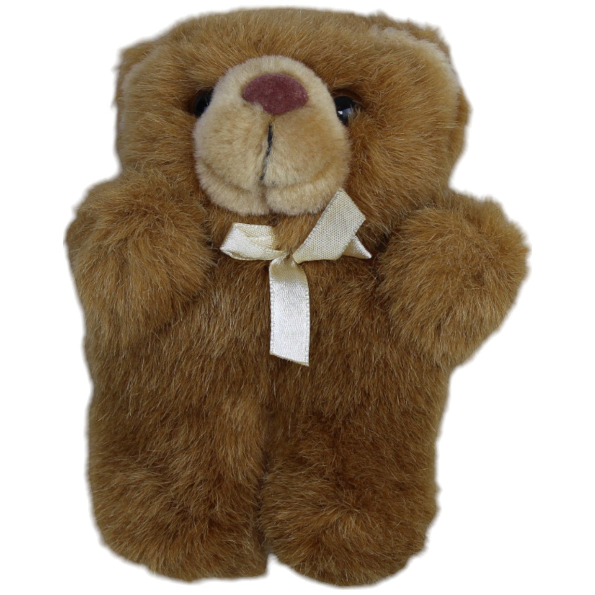 12311403 Unbekannt Kleiner Bär mit Schleife Kuscheltier Kumpel Leo Bär Gebraucht Teddy