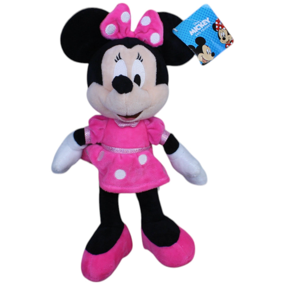 12311443 Simba Disney Minnie Maus im pinken Kleid Kuscheltier Kumpel Leo Gebraucht