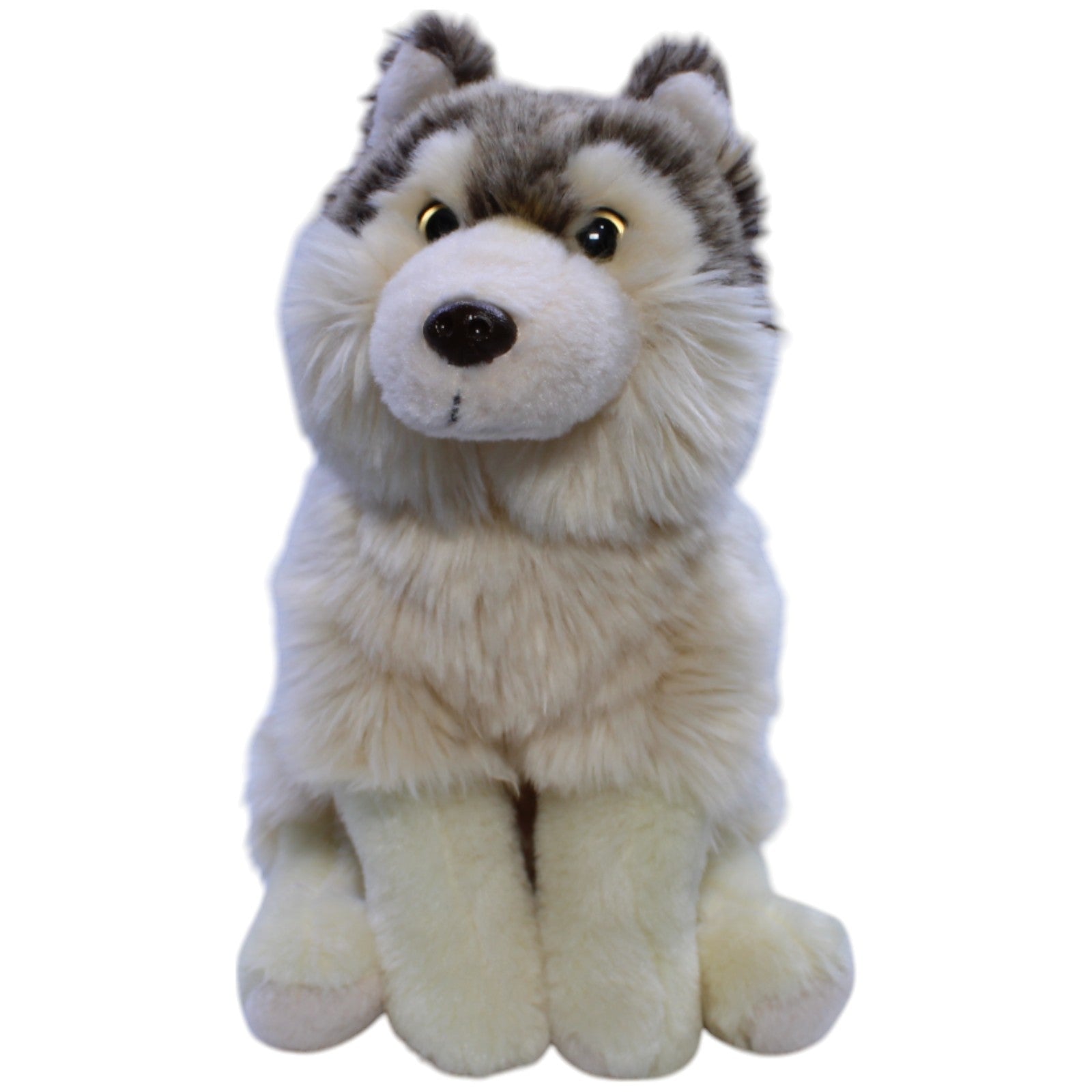 12311517 Bon Ton Toys WWF, Grauwolf Kuscheltier Kumpel Leo Gebraucht