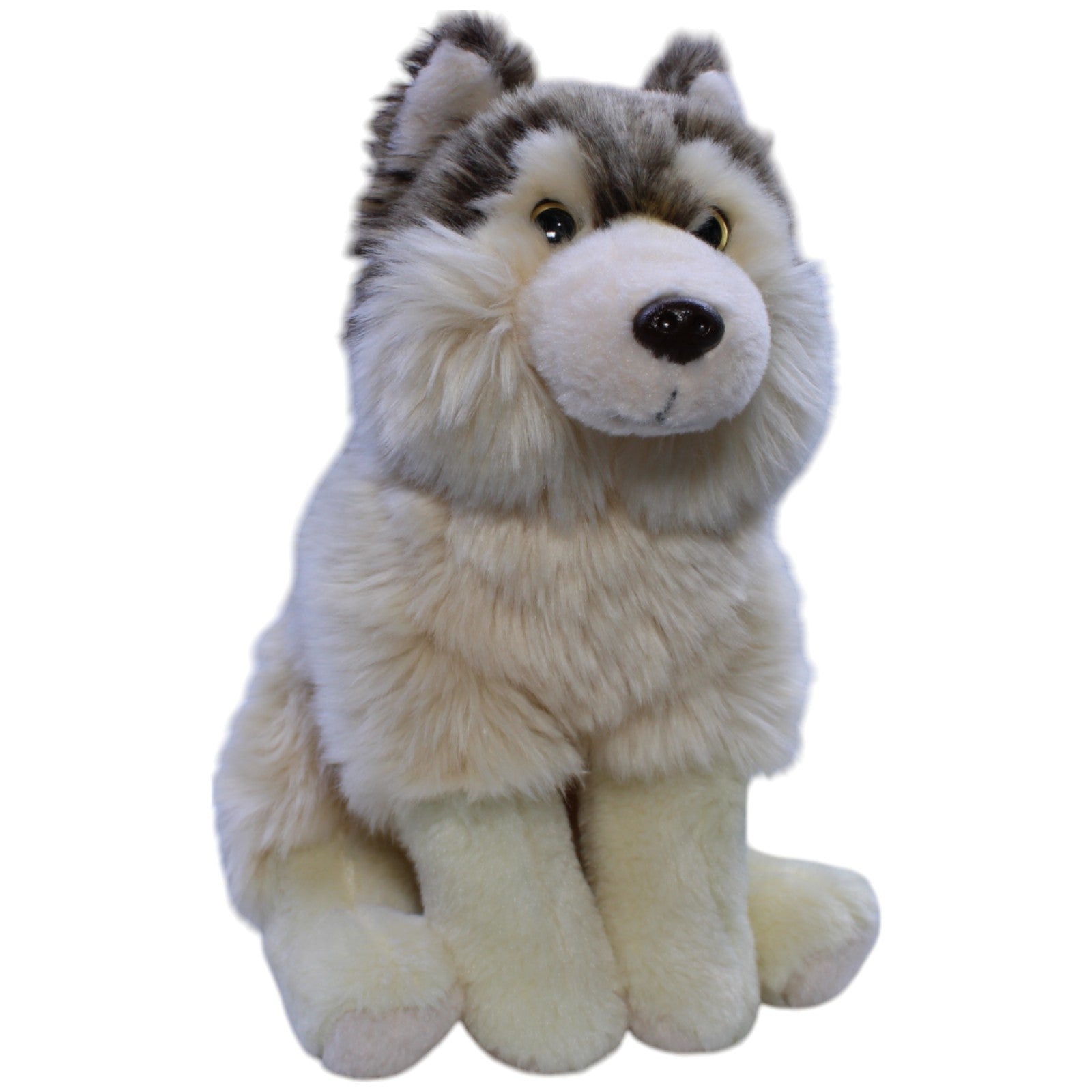 12311517 Bon Ton Toys WWF, Grauwolf Kuscheltier Kumpel Leo Gebraucht