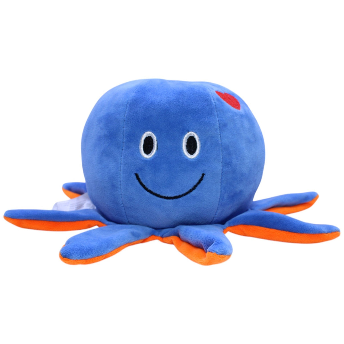 12311571 Unbekannt Wendetier Oktopus mit Herz, blau/orange Kuscheltier Kumpel Leo Gebraucht