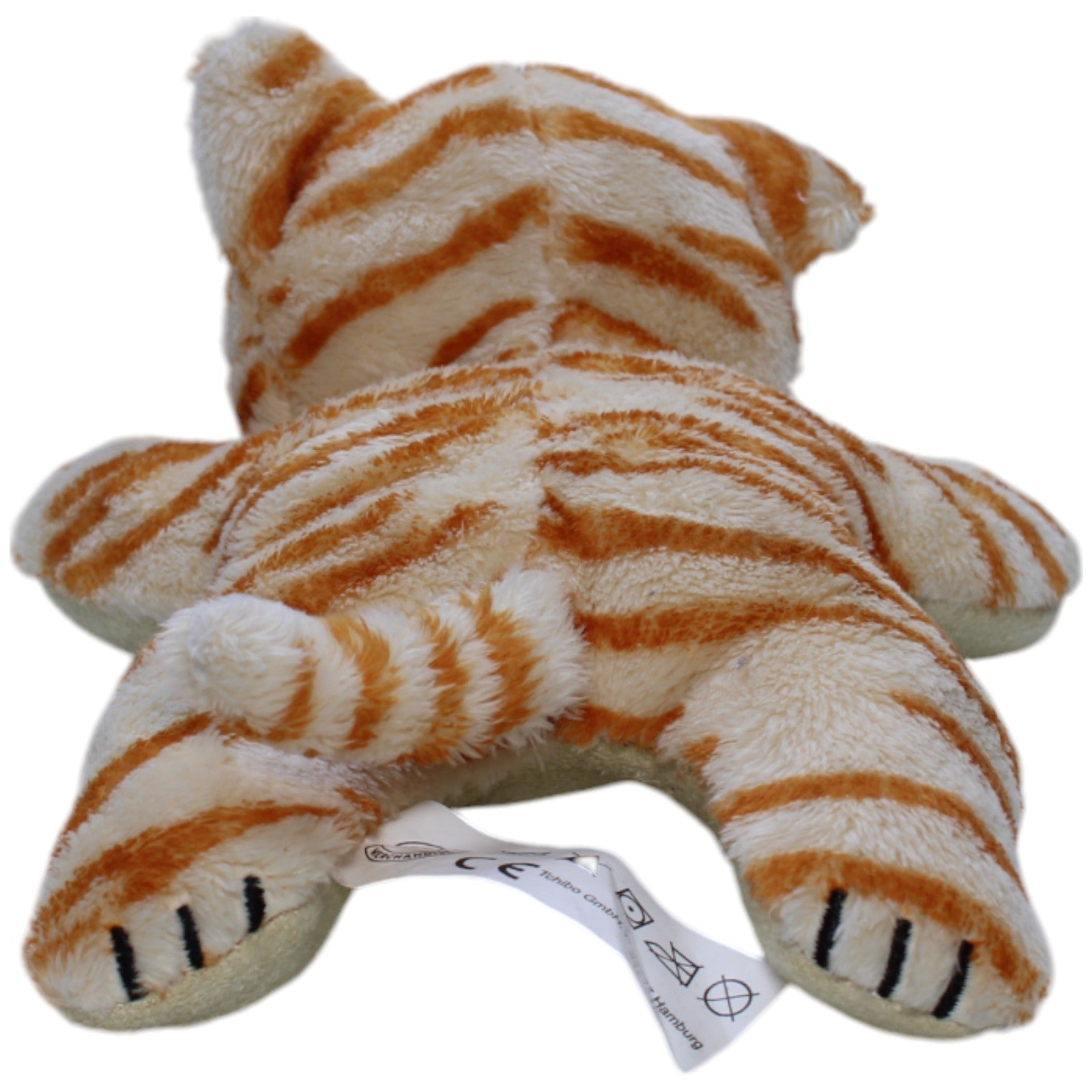 1231743 TCM Tiger - Katze, liegend Kuscheltier Kumpel Leo Gebraucht Tchibo