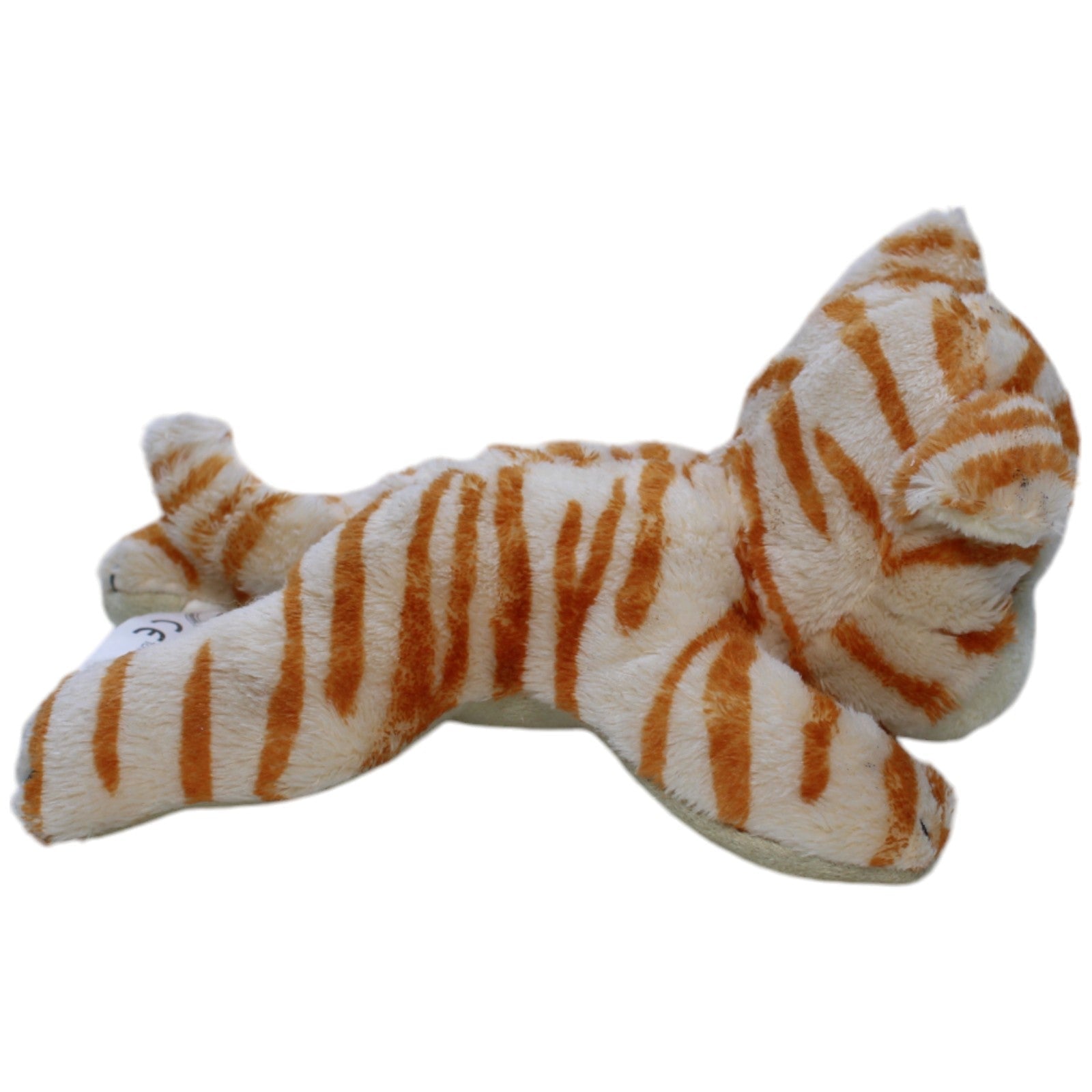 1231743 TCM Tiger - Katze, liegend Kuscheltier Kumpel Leo Gebraucht Tchibo