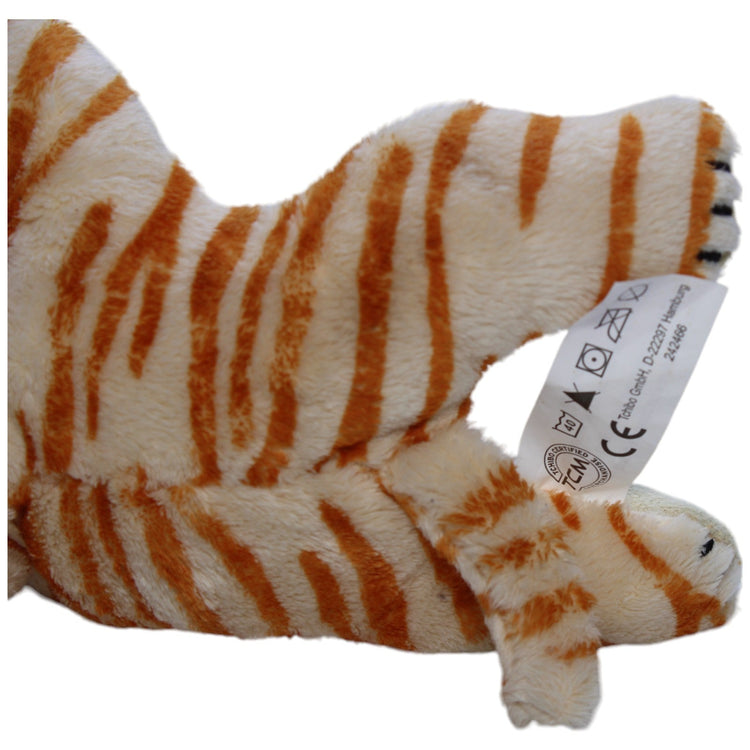 1231743 TCM Tiger - Katze, liegend Kuscheltier Kumpel Leo Gebraucht Tchibo