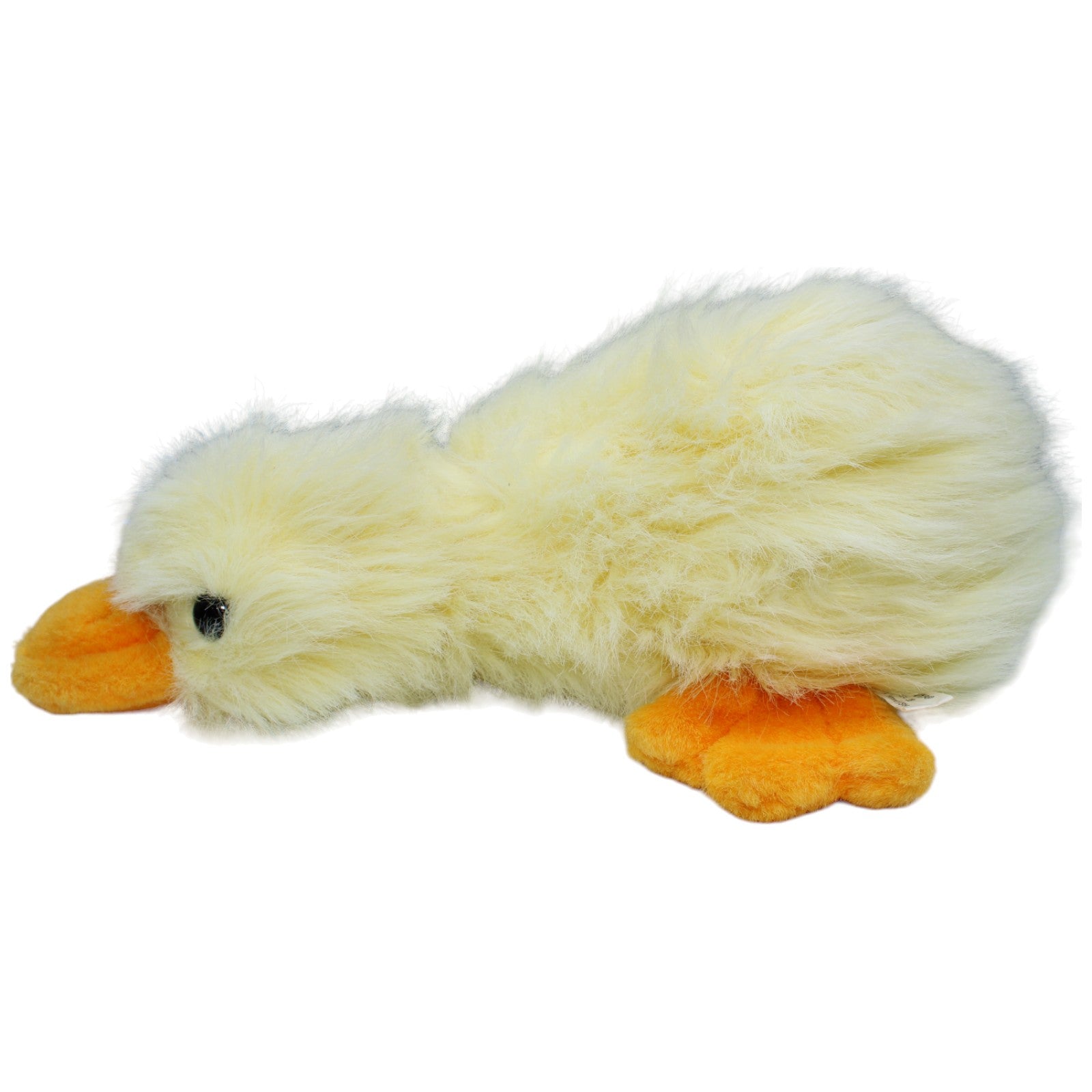 1232837 Uni - Toys Ente gelb, liegend Kuscheltier Kumpel Leo Gebraucht