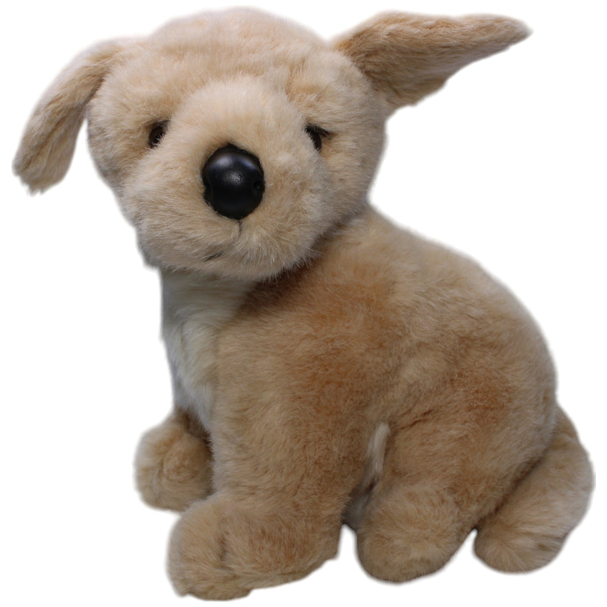 1233381 Tchibo Hund, Waldemar Wuff Kuscheltier Kumpel Leo Gebraucht TCM Vintage