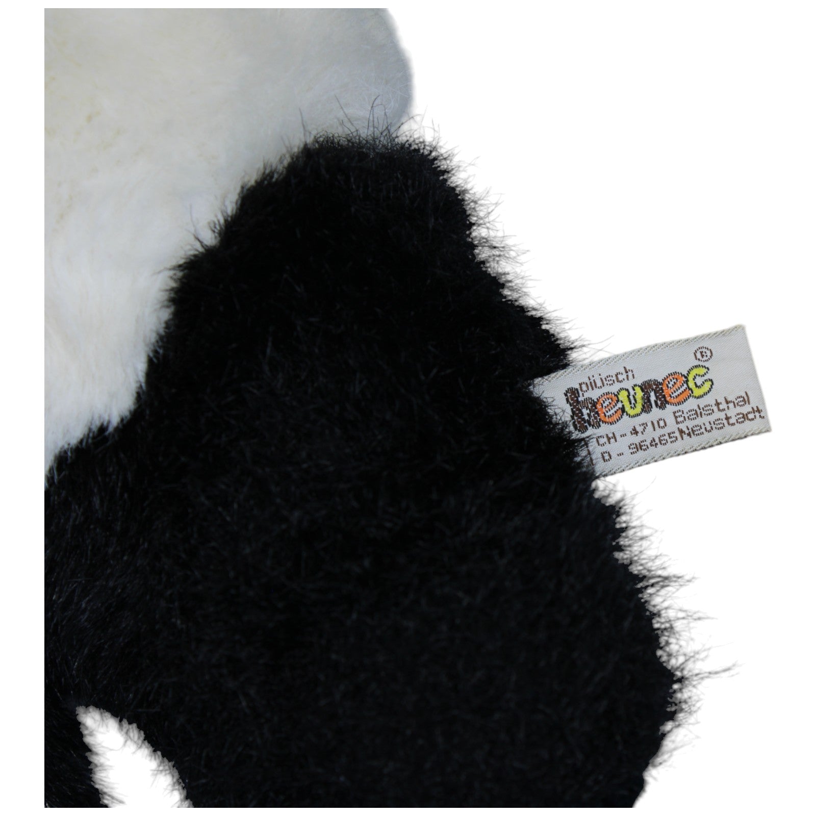 1233507 Heunec XL Panda mit herausgestreckter Zunge Kuscheltier Kumpel Leo Gebraucht