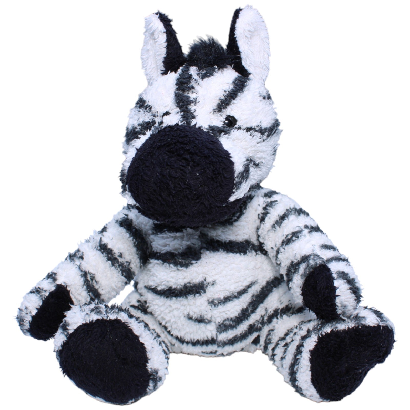 1233512 Heunec Zebra, sitzend Kuscheltier Kumpel Leo Gebraucht