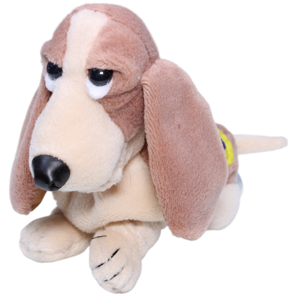 1233517 applause Vintage Hush Puppies Hund, braun Kuscheltier Kumpel Leo Gebraucht Vintage