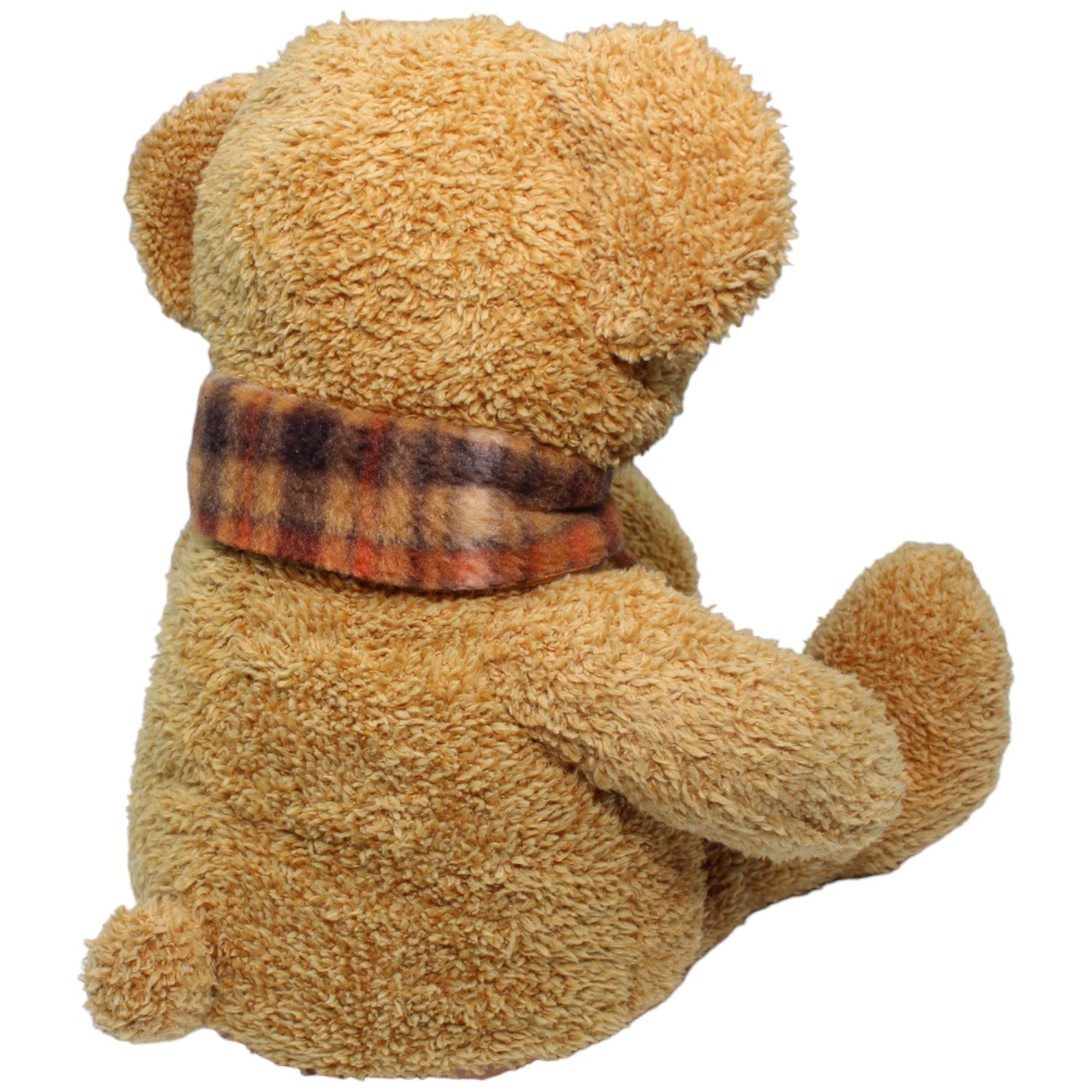 1233524 Bambia Handpuppe Teddybär mit Schal Handpuppe Kumpel Leo Bär Gebraucht