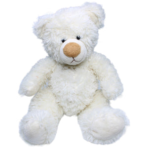 1233531 Anna Club Plush Teddy, weiß Kuscheltier Kumpel Leo Bär Gebraucht Teddybär