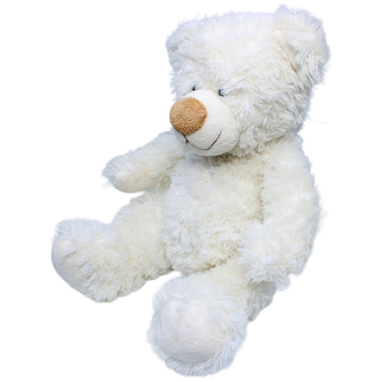 1233531 Anna Club Plush Teddy, weiß Kuscheltier Kumpel Leo Bär Gebraucht Teddybär