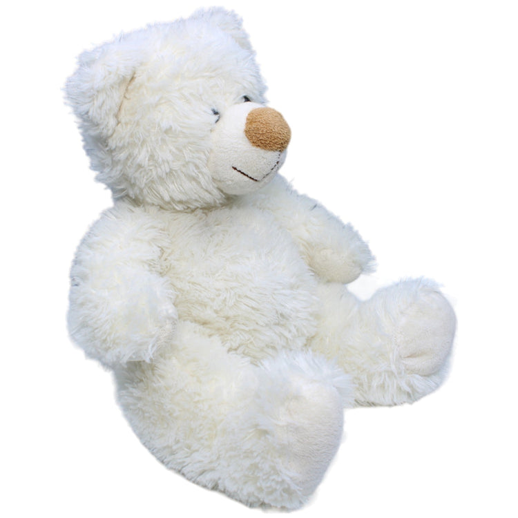 1233531 Anna Club Plush Teddy, weiß Kuscheltier Kumpel Leo Bär Gebraucht Teddybär