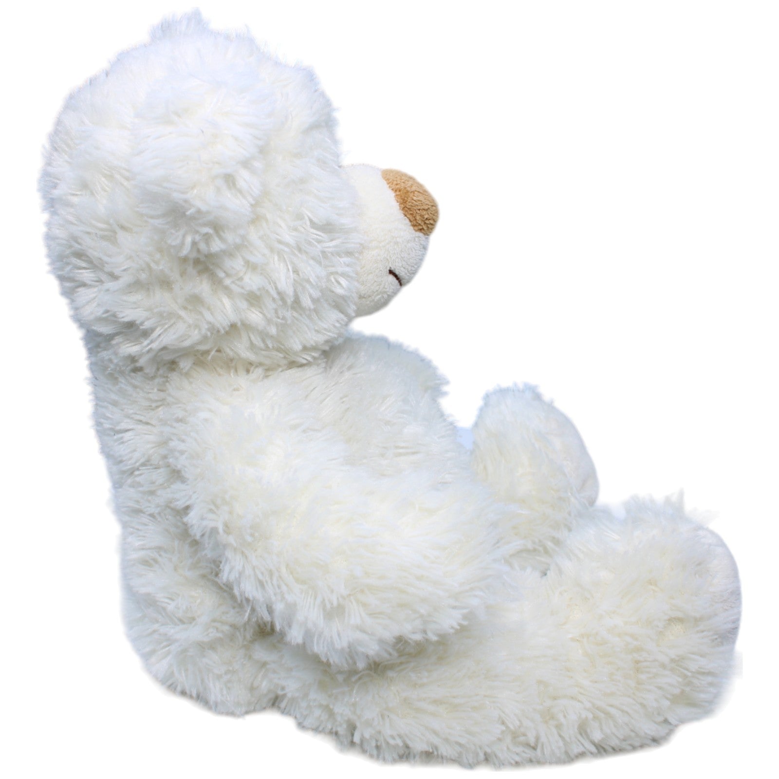 1233531 Anna Club Plush Teddy, weiß Kuscheltier Kumpel Leo Bär Gebraucht Teddybär