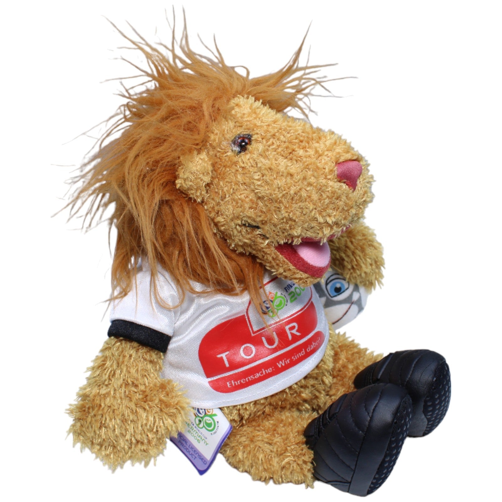 1233533 NICI Löwe Goleo FIFA WM 2006 Kuscheltier Kumpel Leo Gebraucht