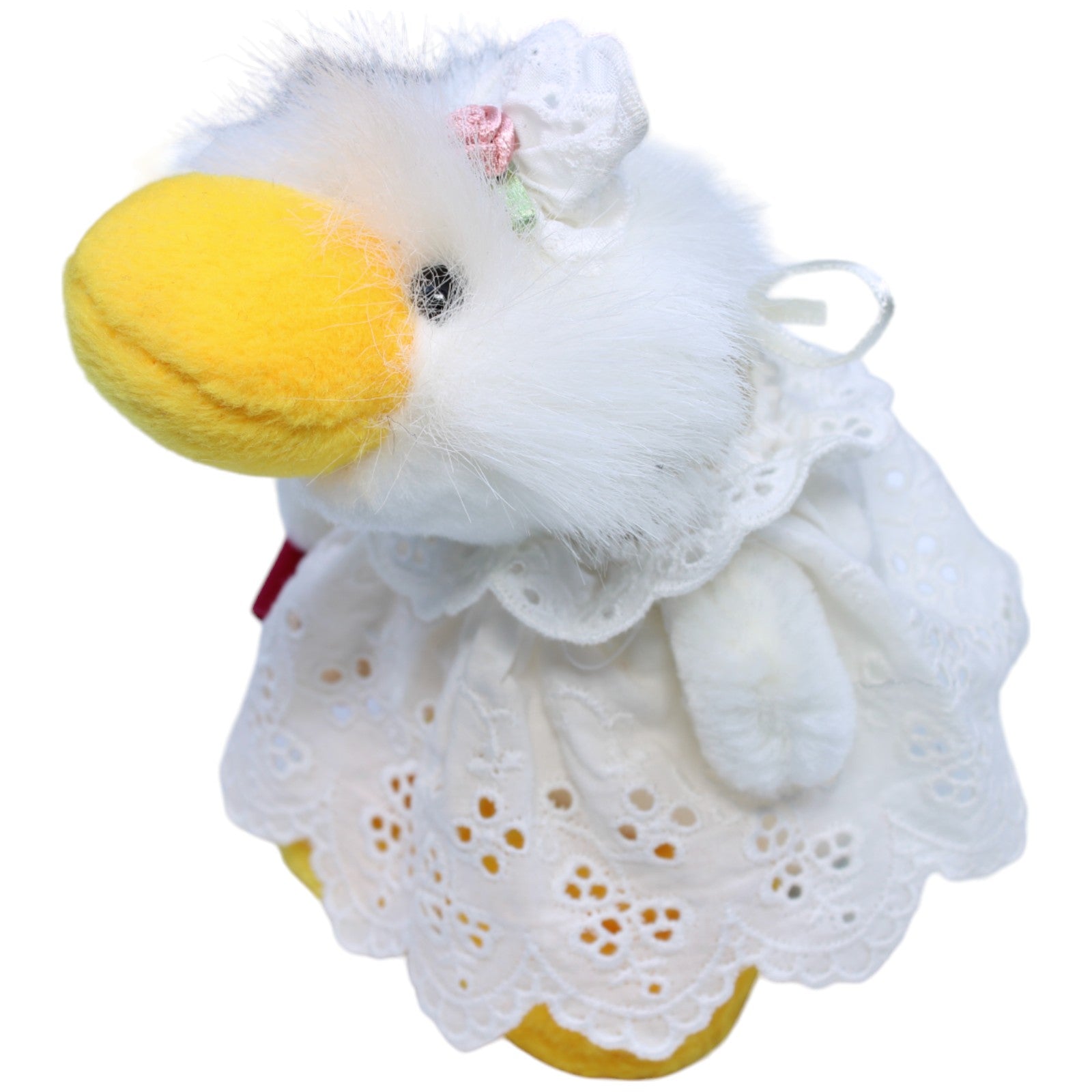 1233538 NICI Ente in Hochzeitskleid Kuscheltier Kumpel Leo Gebraucht