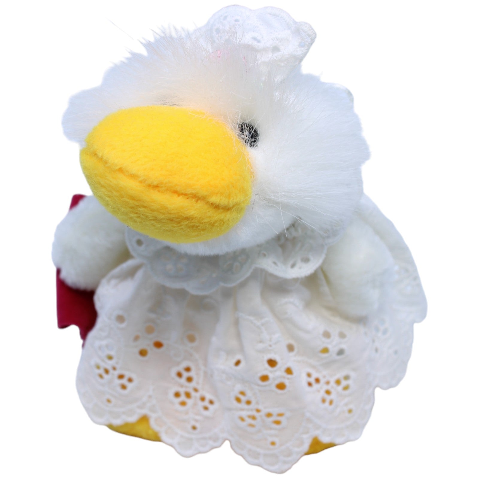 1233538 NICI Ente in Hochzeitskleid Kuscheltier Kumpel Leo Gebraucht