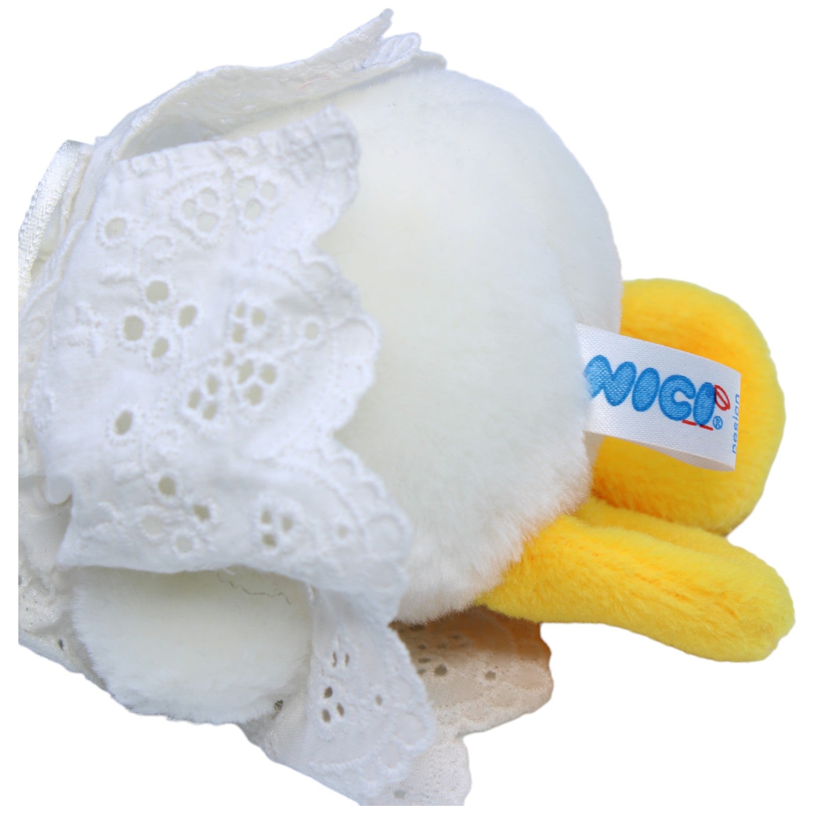 1233538 NICI Ente in Hochzeitskleid Kuscheltier Kumpel Leo Gebraucht