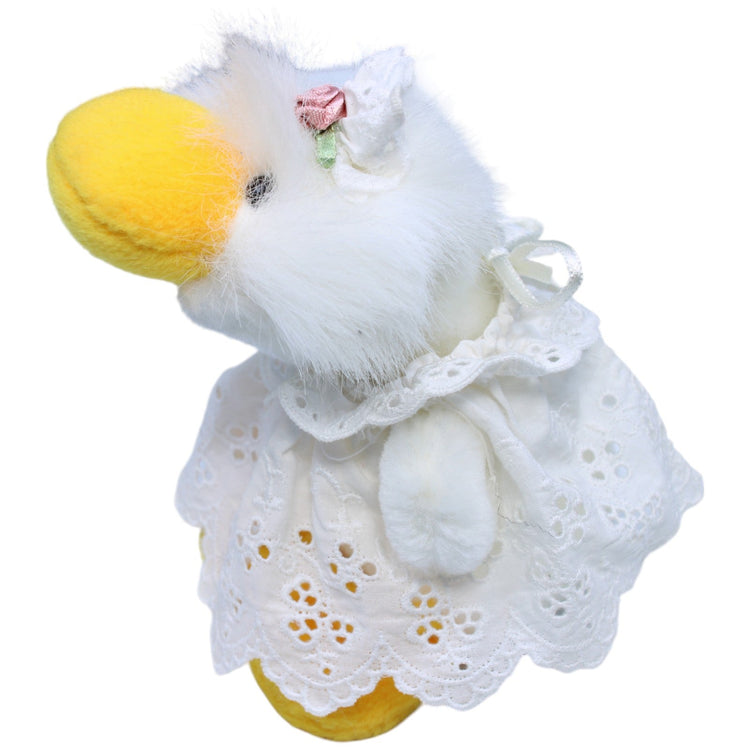 1233538 NICI Ente in Hochzeitskleid Kuscheltier Kumpel Leo Gebraucht