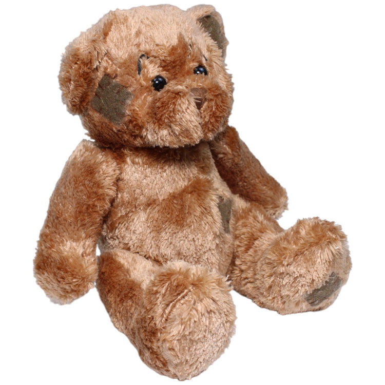 1233550 KiK Teddybär mit Patches Kuscheltier Kumpel Leo Gebraucht