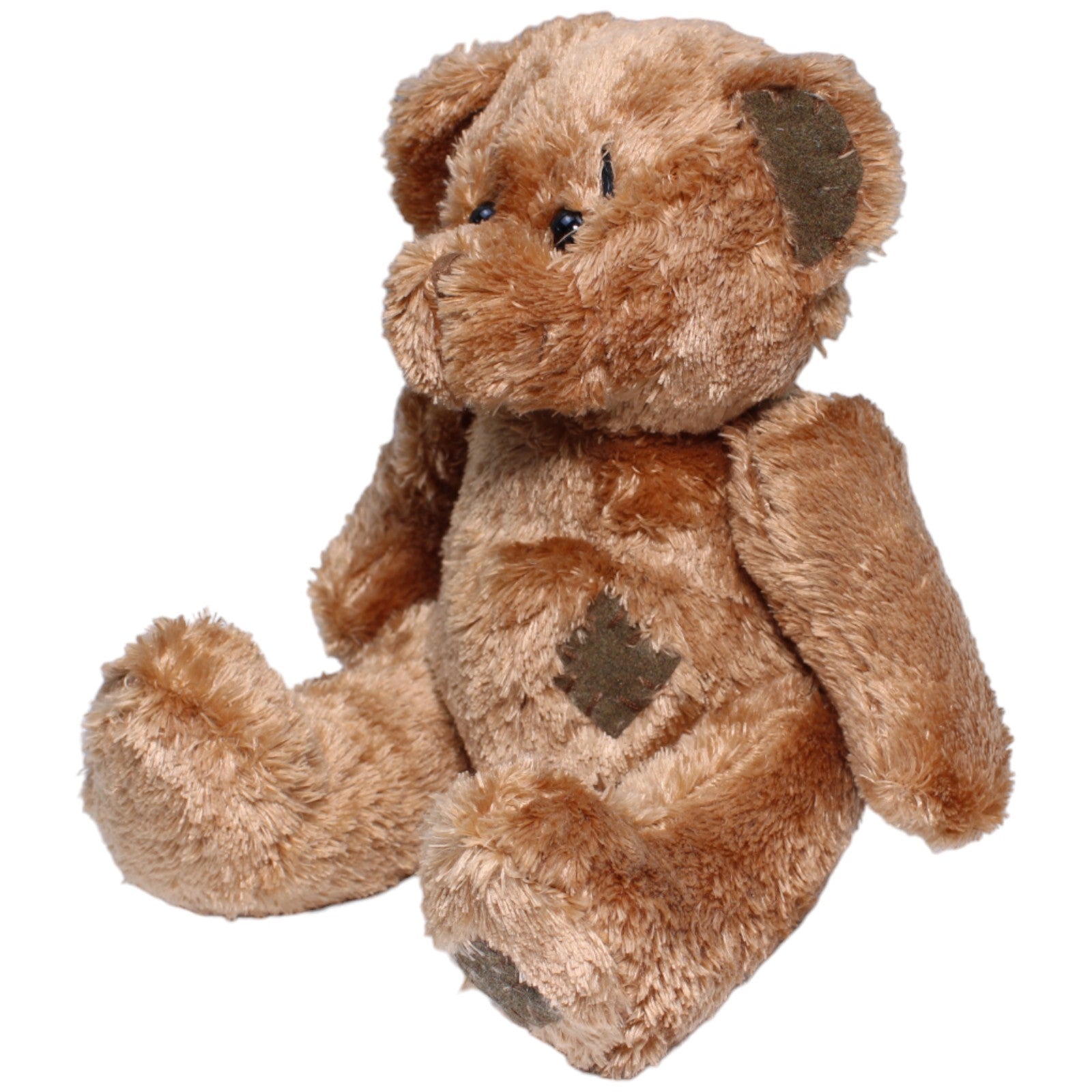 1233550 KiK Teddybär mit Patches Kuscheltier Kumpel Leo Gebraucht