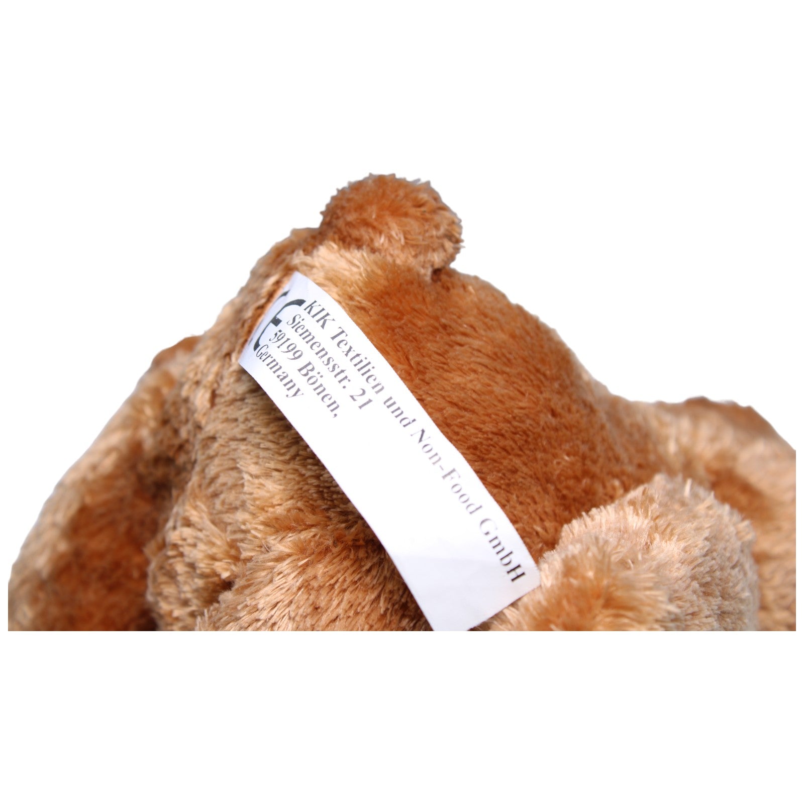 1233550 KiK Teddybär mit Patches Kuscheltier Kumpel Leo Gebraucht