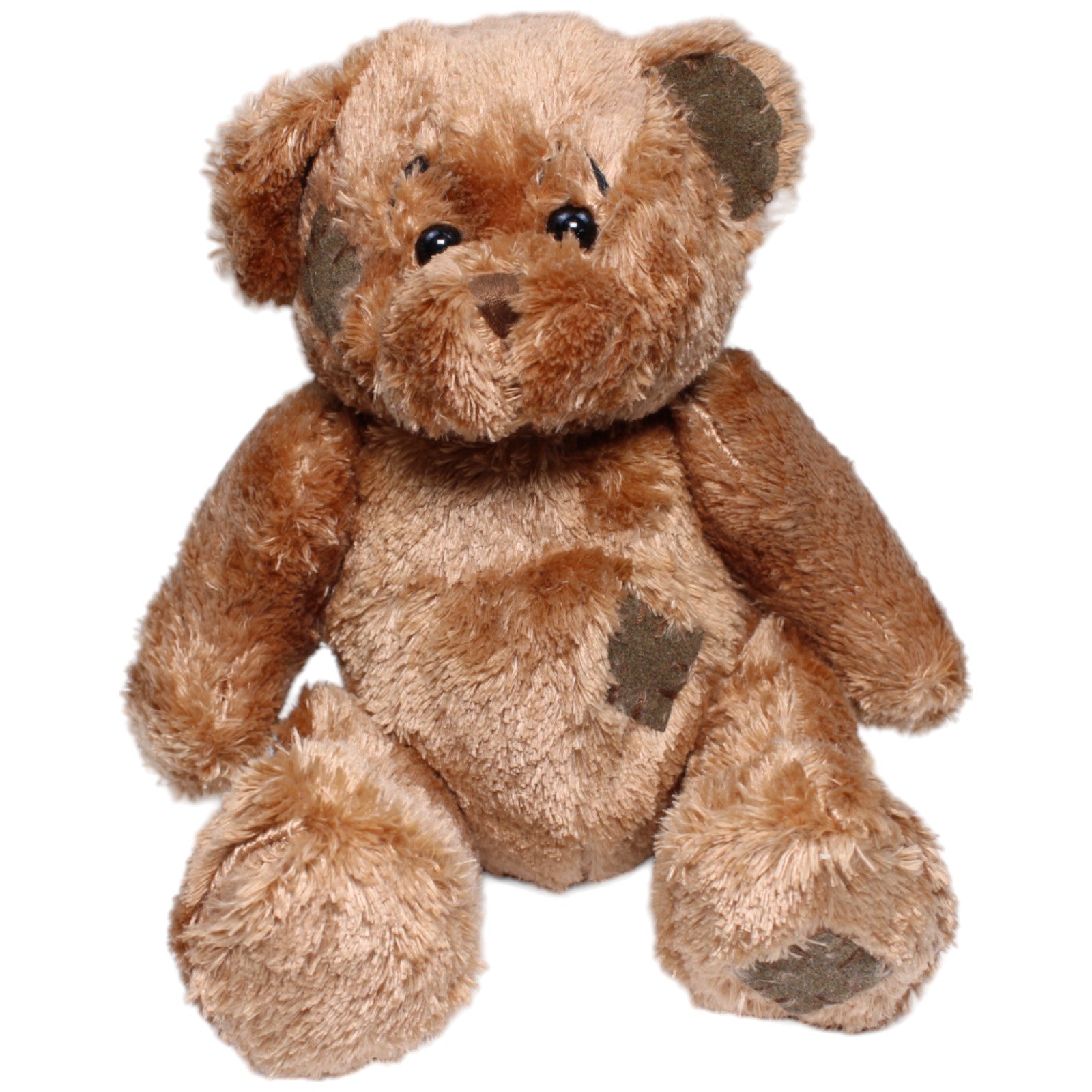 1233550 KiK Teddybär mit Patches Kuscheltier Kumpel Leo Gebraucht