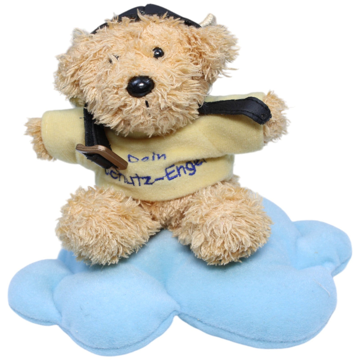 1233552 Uni-Toys Schutzengel Bär auf Wolke Kuscheltier Kumpel Leo Gebraucht Teddy Teddybär