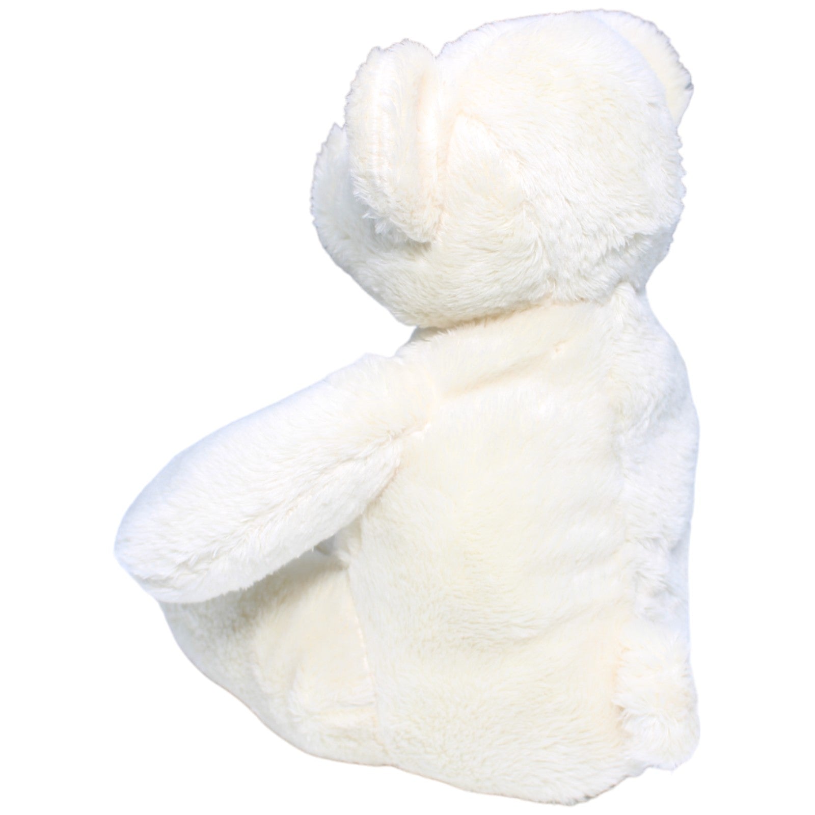 1233555 Windel Teddybär mit Herzen, weiß Kuscheltier Kumpel Leo Bär Gebraucht Teddy