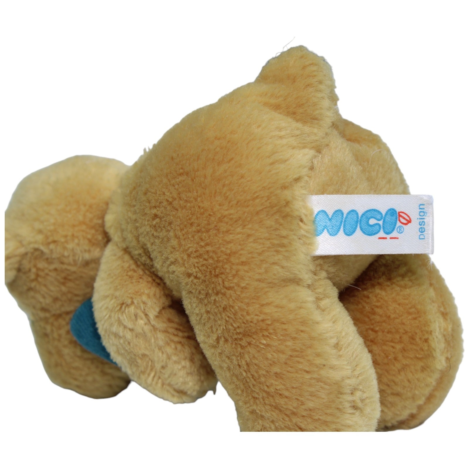 1233557 NICI Bär mit Schleife, sitzend Kuscheltier Kumpel Leo Gebraucht NICI Teddy