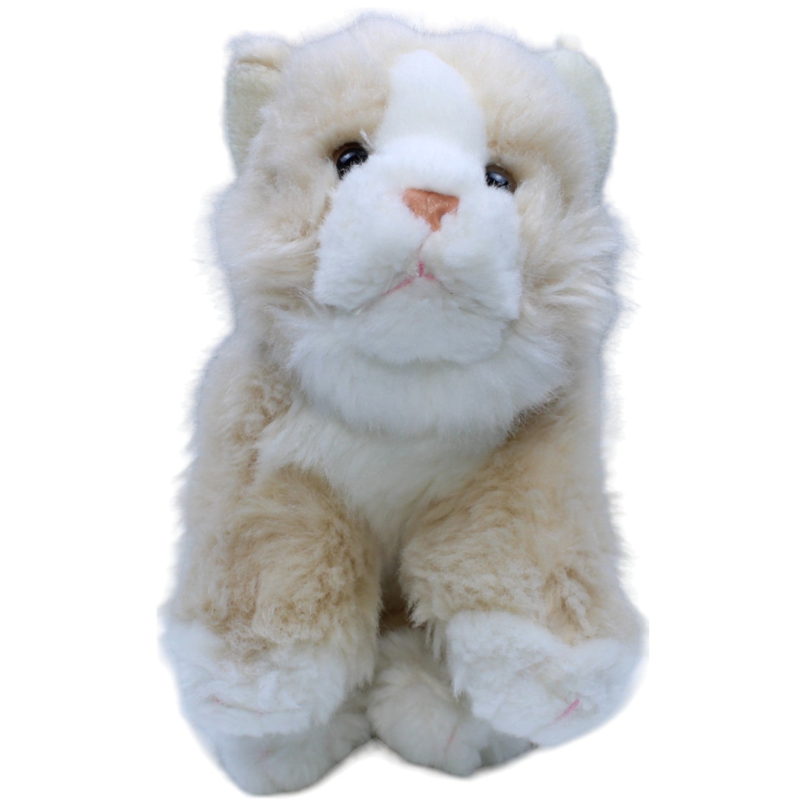 1233584 Uni-Toys Katze, beige Kuscheltier Kumpel Leo Gebraucht LEOSCO